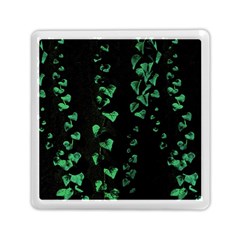 Botanical Dark Print Memory Card Reader (square) by dflcprintsclothing