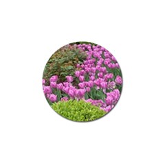 Late April Purple Tulip Golf Ball Marker (10 Pack) by Riverwoman