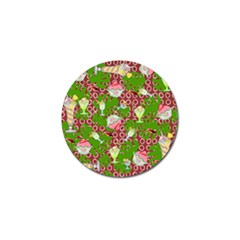 Ice Cream Tropical Pattern Golf Ball Marker