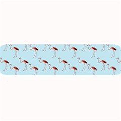 Flamingo Pattern Blue Large Bar Mats