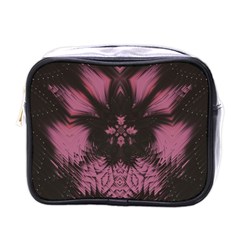 Glitch Art Grunge Distortion Mini Toiletries Bag (One Side)