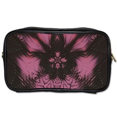 Glitch Art Grunge Distortion Toiletries Bag (Two Sides)