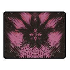 Glitch Art Grunge Distortion Fleece Blanket (Small)