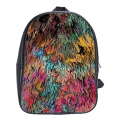 Oil Paint School Bag (large) by Bajindul
