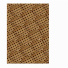 Wood Texture Wooden Large Garden Flag (two Sides) by HermanTelo