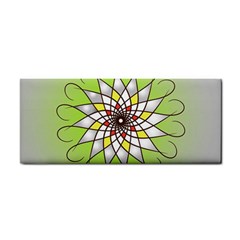 Mandala Model Figure Graphics Hand Towel by Pakrebo