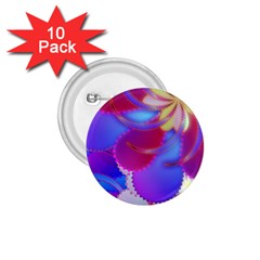 Colorful Abstract Design Pattern 1 75  Buttons (10 Pack)