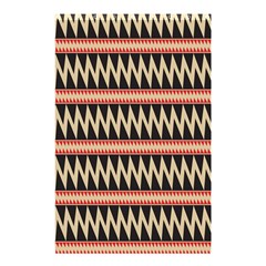 Zigzag Ethnic Pattern Background Shower Curtain 48  X 72  (small) 