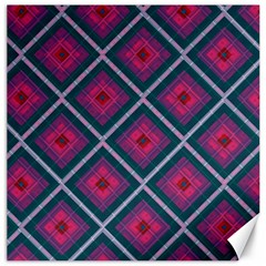 Purple Textile And Fabric Pattern Canvas 20  X 20 