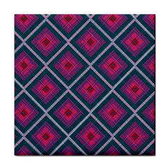 Purple Textile And Fabric Pattern Face Towel