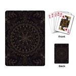 Floral Flowers Flourish Decorative Playing Cards Single Design (Rectangle) Back