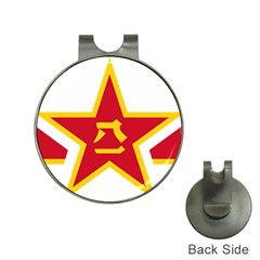 Roundel Of People s Liberation Army Air Force Hat Clips With Golf Markers