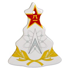 Badge Of People s Liberation Army Strategic Support Force Ornament (christmas Tree)  by abbeyz71