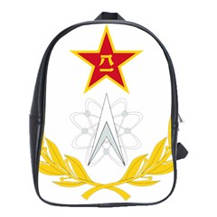 Badge Of People s Liberation Army Strategic Support Force School Bag (xl) by abbeyz71