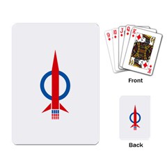 Flag Of Malaysia s Democratic Action Party Playing Cards Single Design (rectangle) by abbeyz71