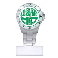 Logo Of Malaysian Indian Congress Plastic Nurses Watch by abbeyz71