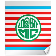 Flag Of Malaysian Indian Congress Canvas 8  X 10  by abbeyz71