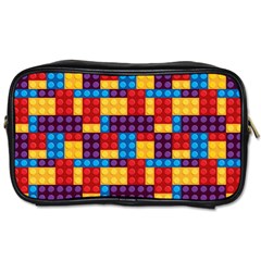 Lego Background Game Toiletries Bag (one Side)