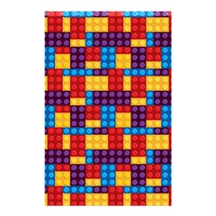 Lego Background Game Shower Curtain 48  X 72  (small)  by Mariart