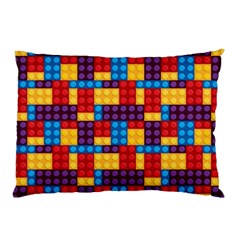 Lego Background Game Pillow Case (two Sides) by Mariart