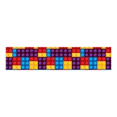 Lego Background Game Velvet Scrunchie