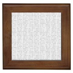 Binary Background Framed Tiles by Bajindul