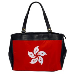Flag Of Hong Kong Oversize Office Handbag by abbeyz71