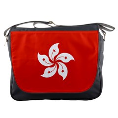 Flag Of Hong Kong Messenger Bag by abbeyz71