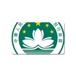 Emblem of Macao Magnet (Name Card) Front