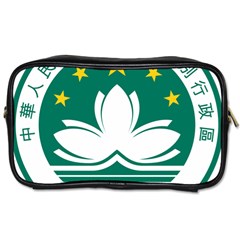 Emblem Of Macao Toiletries Bag (two Sides) by abbeyz71