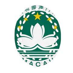 Emblem Of Macao Ornament (oval Filigree) by abbeyz71