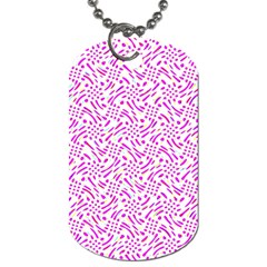 Crazypink Dog Tag (two Sides)