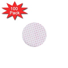 Polka Dot Summer 1  Mini Buttons (100 Pack) 