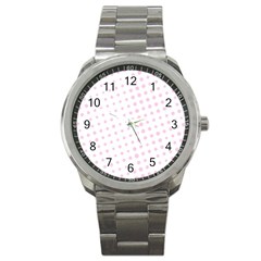 Polka Dot Summer Sport Metal Watch