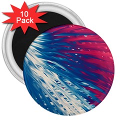 Lines Curlicue Fantasy 3  Magnets (10 pack) 