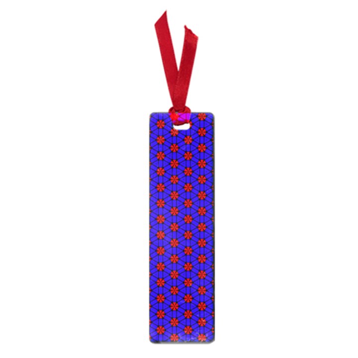 Blue Pattern Red Texture Small Book Marks
