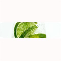 Lime Club Soda Drink Cocktail Large Bar Mats by Pakrebo