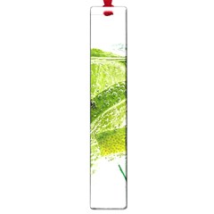 Lime Club Soda Drink Cocktail Large Book Marks by Pakrebo