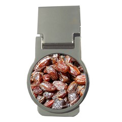 Dates Fruit Sweet Dry Food Money Clips (round)  by Pakrebo