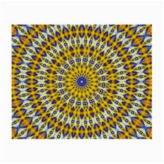 Fractal Kaleidoscope Mandala Small Glasses Cloth by Pakrebo