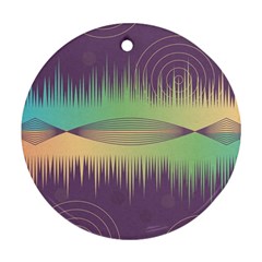 Background Abstract Non Seamless Ornament (round)