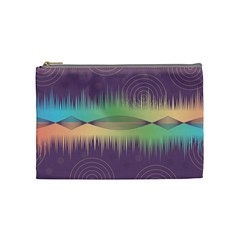 Background Abstract Non Seamless Cosmetic Bag (medium) by Pakrebo