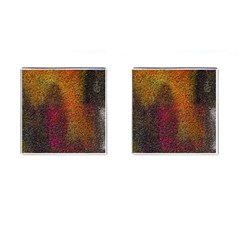 Colors Exploding Paint Spray Cufflinks (square) by Pakrebo