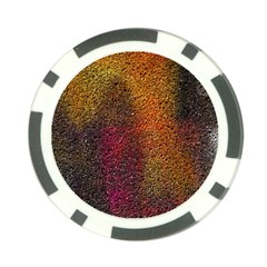 Colors Exploding Paint Spray Poker Chip Card Guard (10 Pack) by Pakrebo