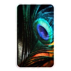 Green And Blue Peacock Feather Memory Card Reader (rectangular) by Pakrebo