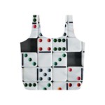 Dominos Dots Fun Full Print Recycle Bag (S) Front