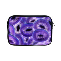 Sliced Kiwi Fruits Purple Apple Ipad Mini Zipper Cases by Pakrebo