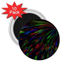 Explosion Fireworks Rainbow 2 25  Magnets (10 Pack) 
