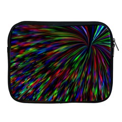 Explosion Fireworks Rainbow Apple Ipad 2/3/4 Zipper Cases by Bajindul