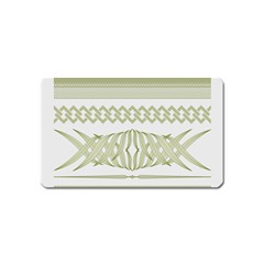 Guilloche Border Magnet (name Card) by Bajindul